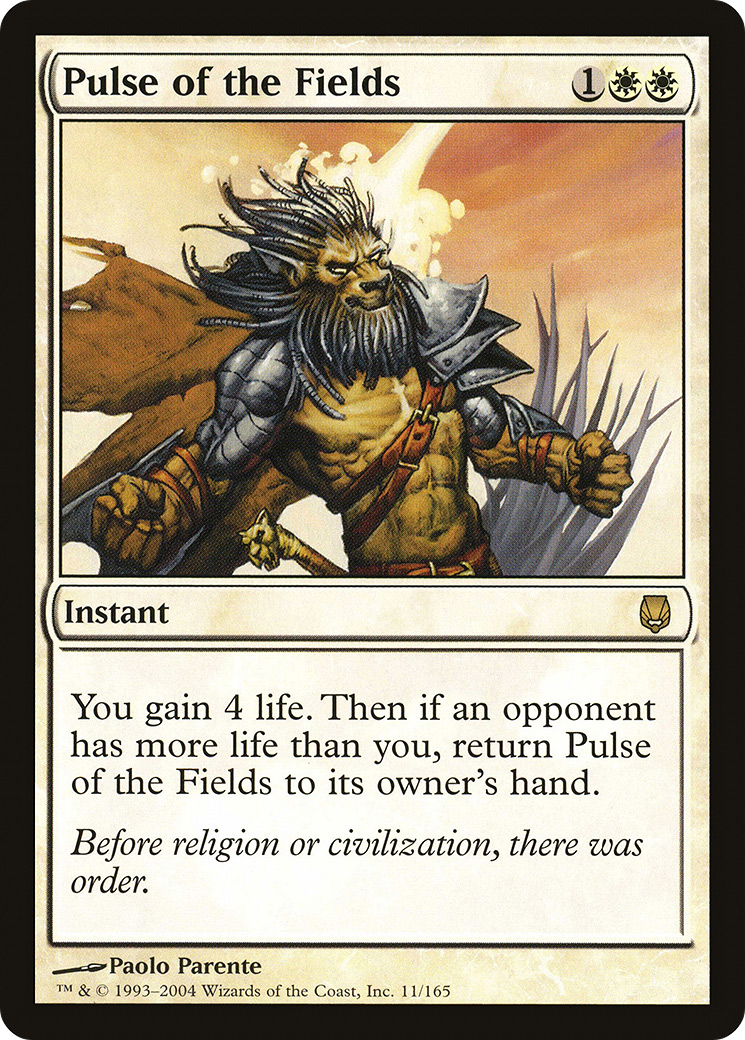 Pulse of the Fields (011) Foil - Darksteel