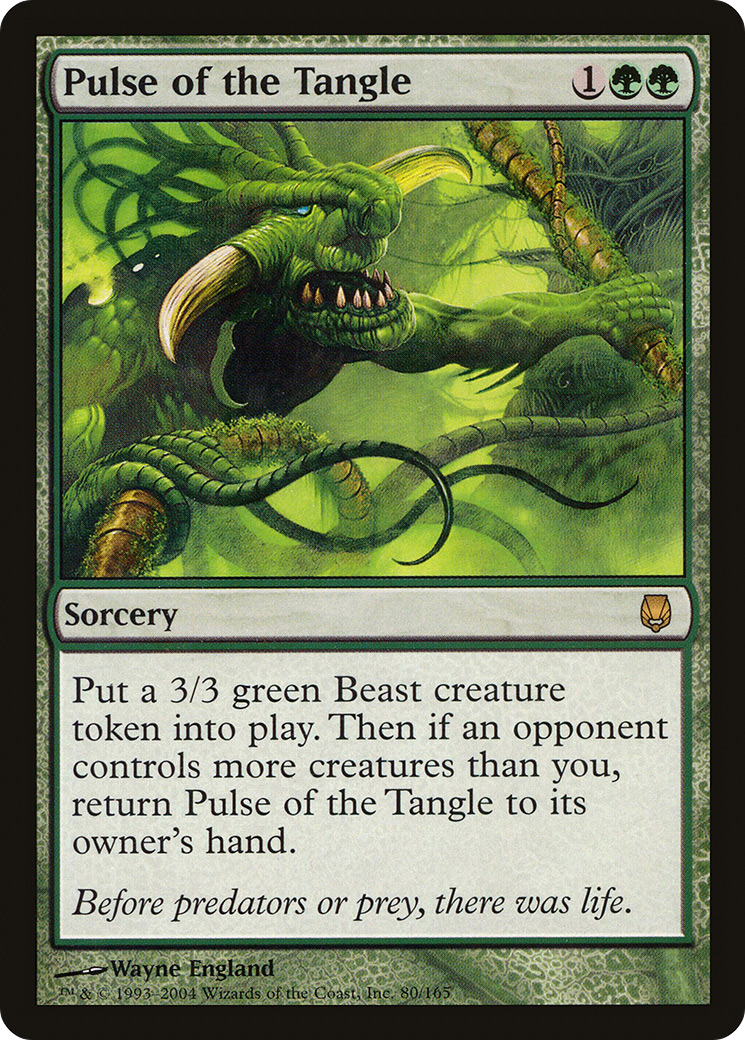 Pulse of the Tangle (080) Foil - Darksteel