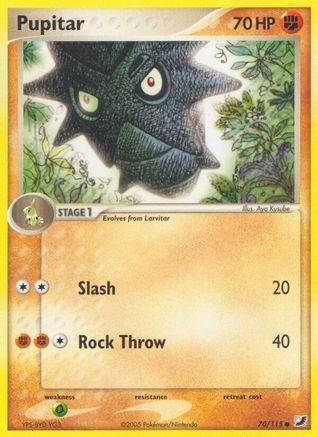 Pupitar (70) Reverse Holofoil - Unseen Forces