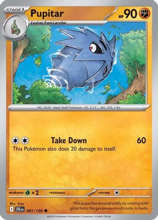 Pupitar (81) Reverse Holofoil - Journey Together