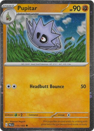 Pupitar (Cosmos Holo) (111) Holofoil - Miscellaneous Cards & Products
