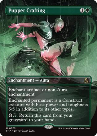 Puppet Crafting (Borderless) (373) Foil - Reality Fracture