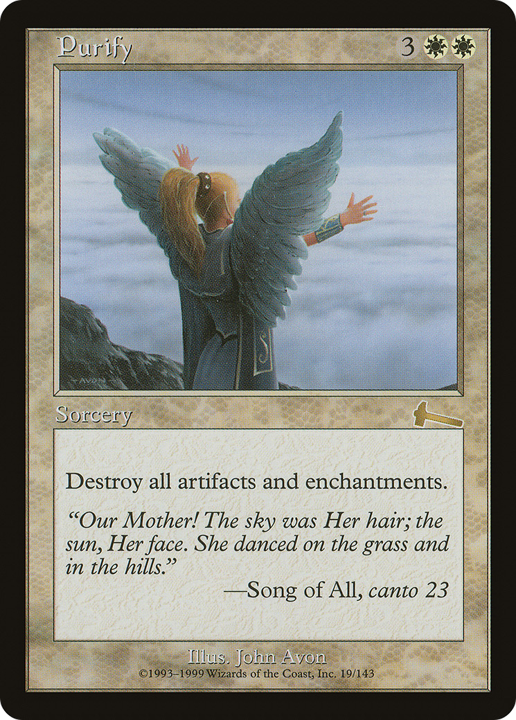 Purify (019) Foil - Urza's Legacy