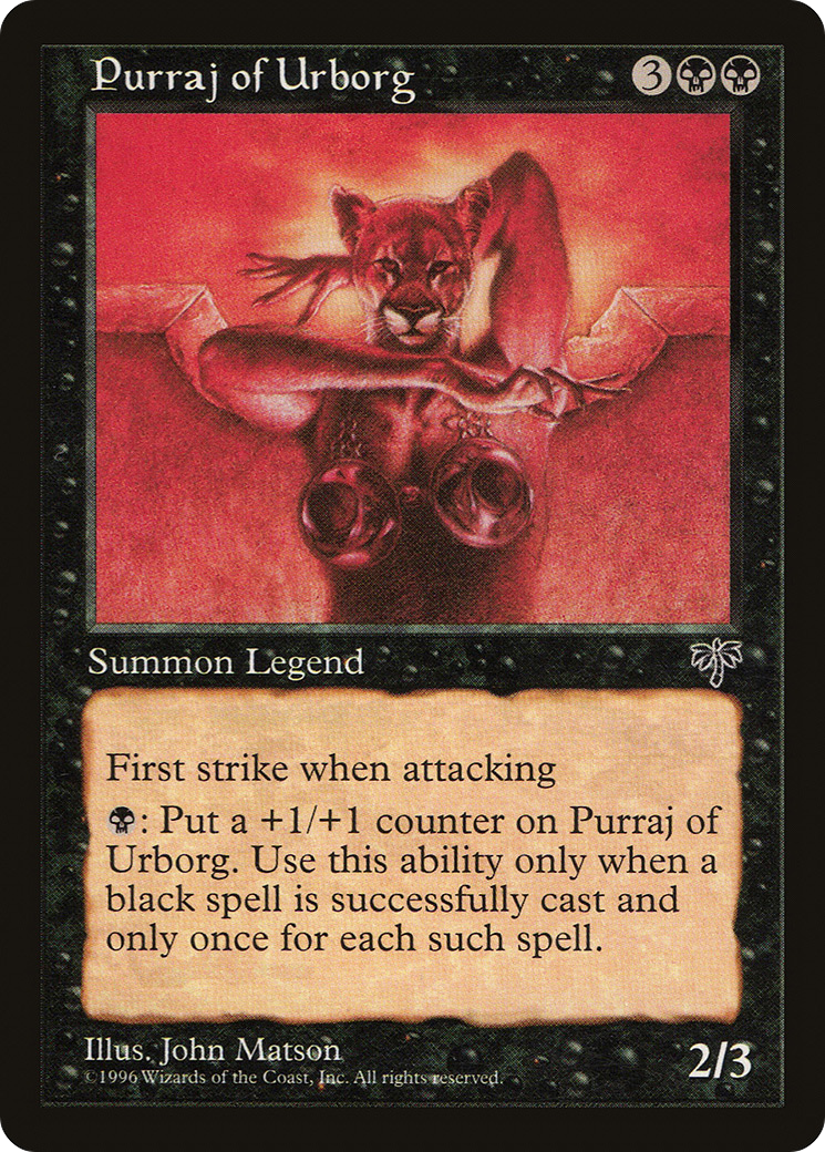 Purraj of Urborg - Mirage