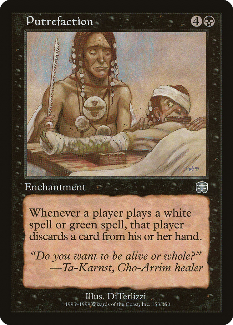 Putrefaction (153) Foil - Mercadian Masques