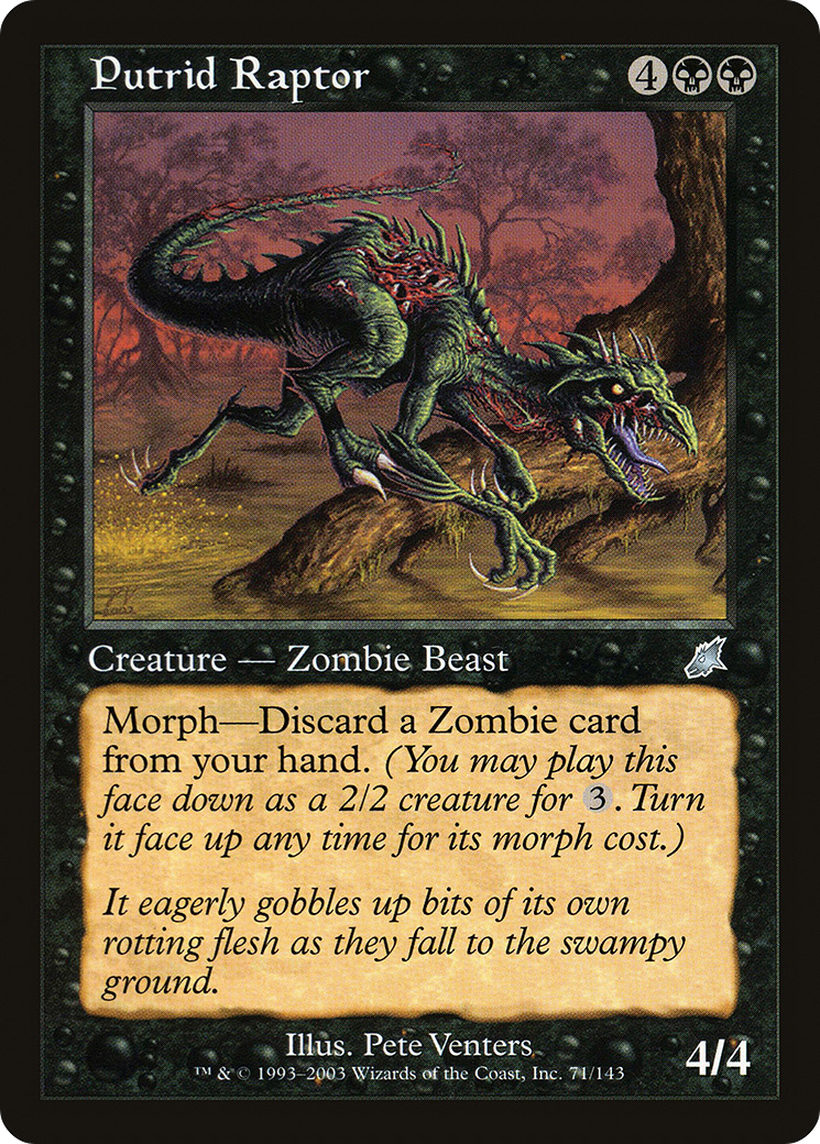 Putrid Raptor (071) - Scourge