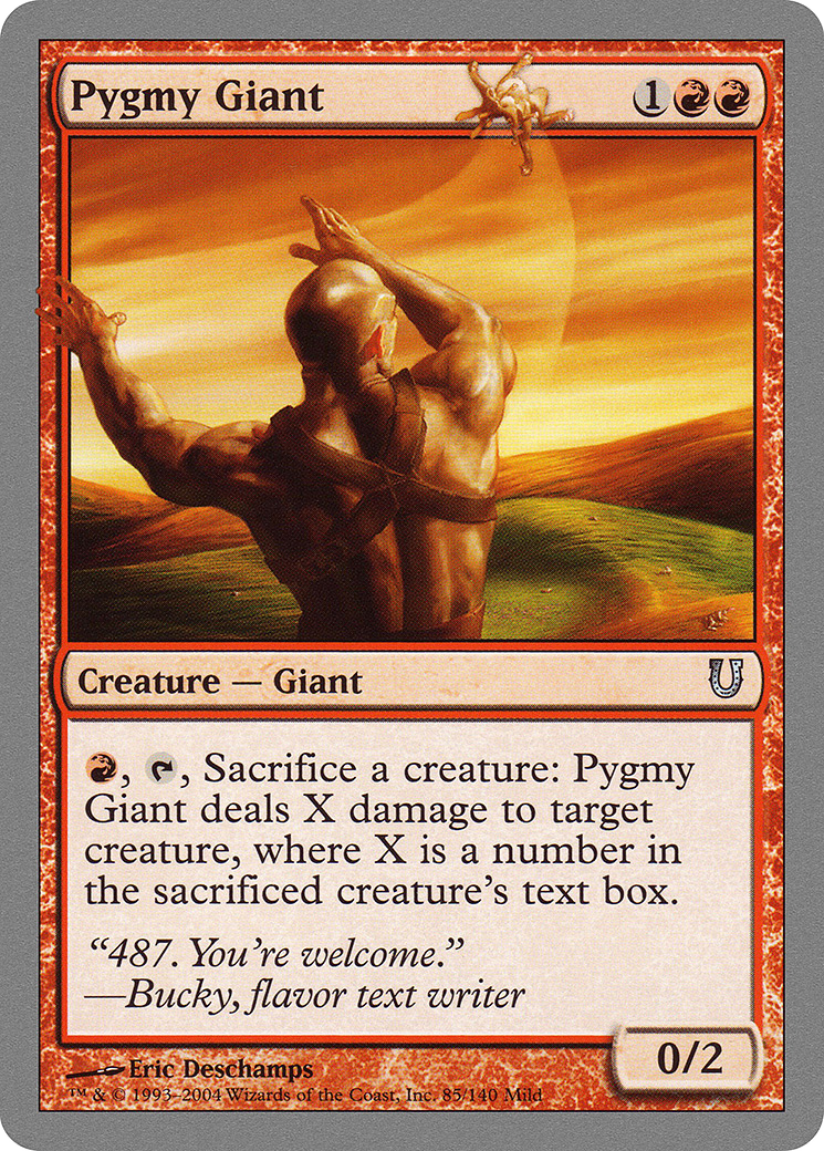 Pygmy Giant (085) Foil - Unhinged