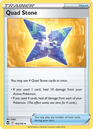 Quad Stone (163) - Silver Tempest