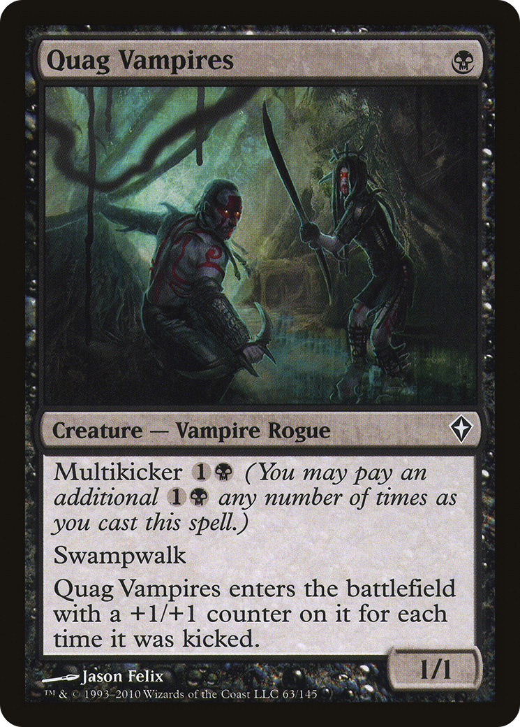 Quag Vampires (063) Foil - Worldwake