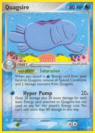 Quagsire (26) - Team Rocket Returns