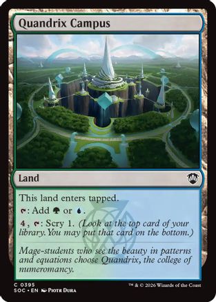 Quandrix Campus (395) - Commander: Secrets of Strixhaven