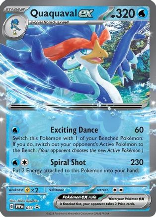 Quaquaval ex (35) Holofoil - Black Star Promos