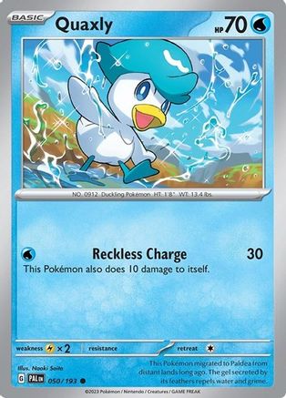 Quaxly (Summer 2023 Collector Chest) (50) Holofoil - Miscellaneous Cards & Products