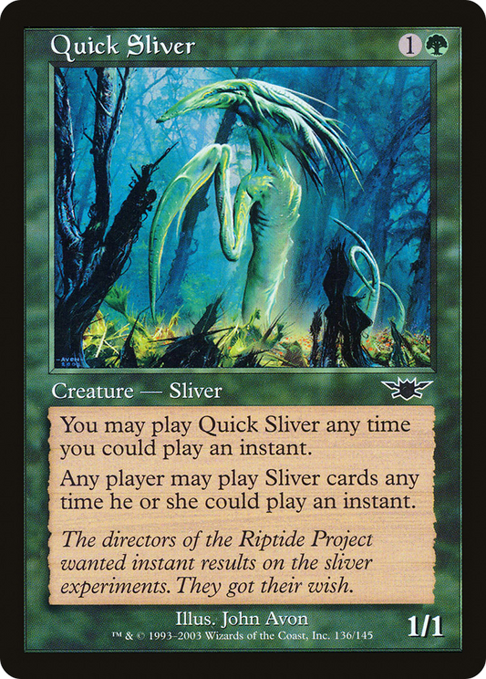 Quick Sliver (136) Foil - Legions