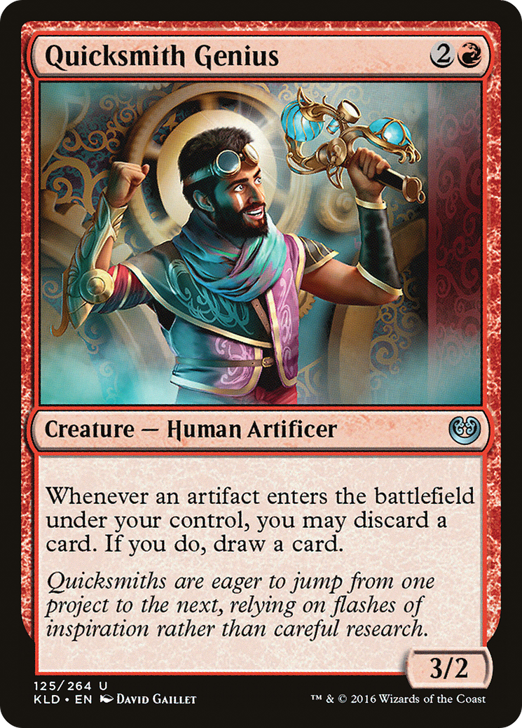 Quicksmith Genius (125) Foil - Kaladesh