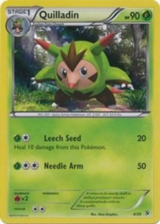 Quilladin (4) - Kalos Starter Set