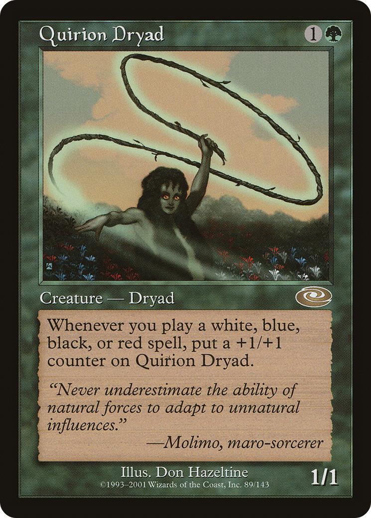 Quirion Dryad (089) Foil - Planeshift
