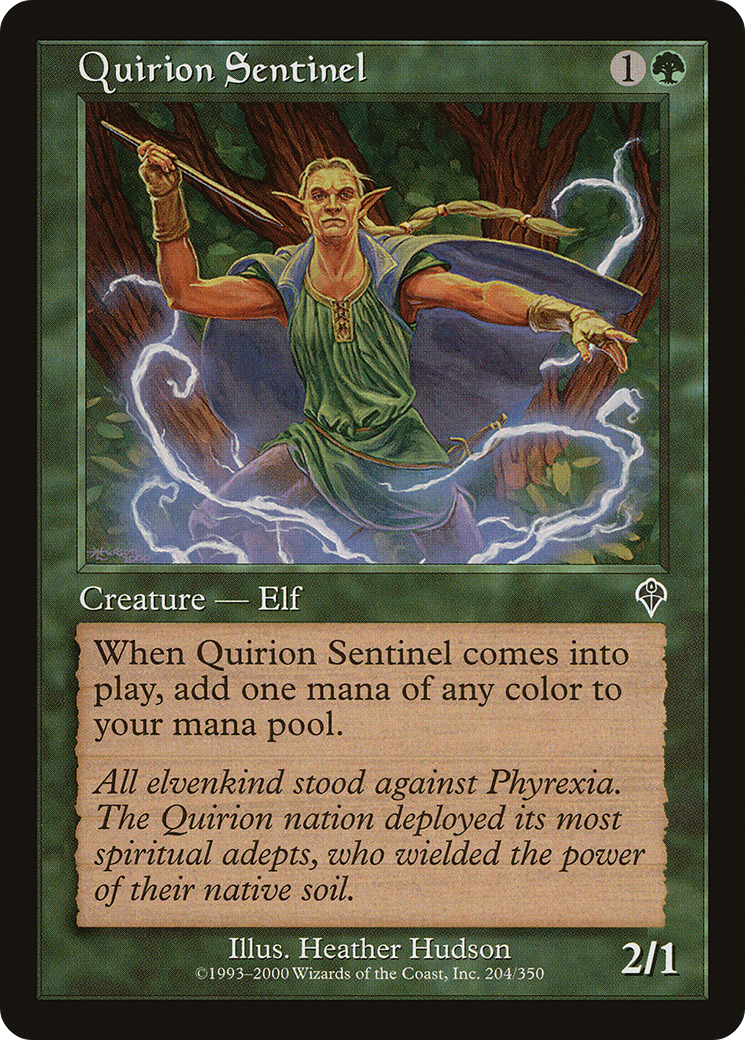 Quirion Sentinel (204) Foil - Invasion