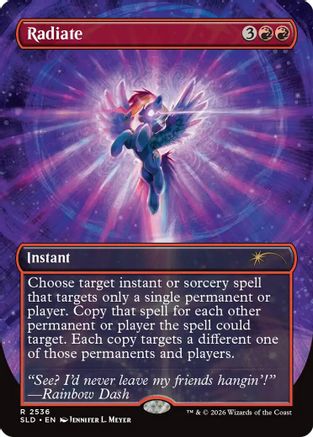 Radiate (2536) Foil - Secret Lair Drop Series