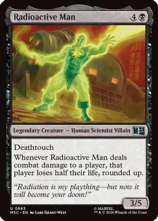 Radioactive Man (665) - Commander: Marvel Super Heroes