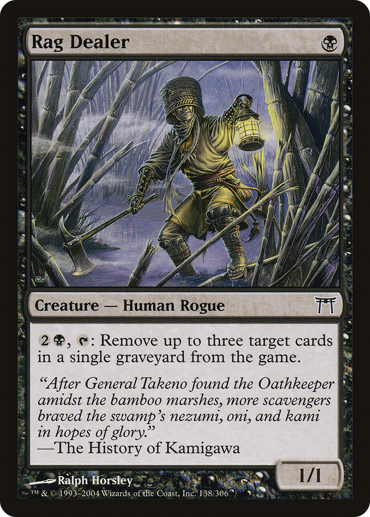 Rag Dealer (138) Foil - Champions of Kamigawa