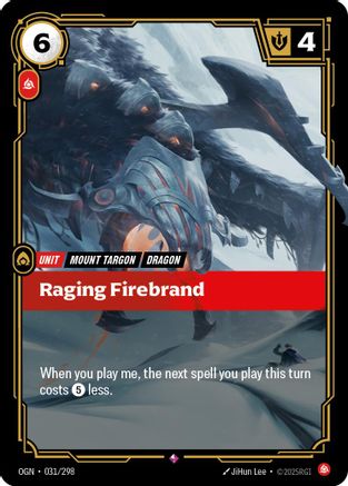 Raging Firebrand (031) Foil - Origins