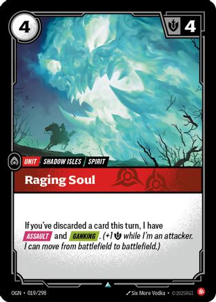Raging Soul (019) Foil - Origins