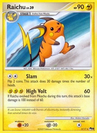 Raichu (3) - POP Series 9