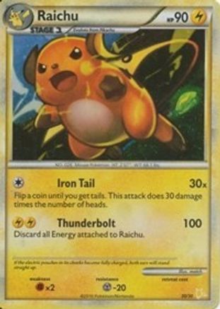 Raichu (30) Holofoil - Trainer Kit: Gyarados & Raichu
