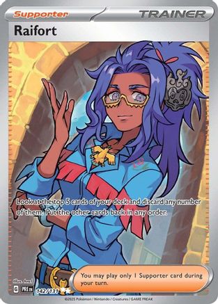 Raifort (Full Art) (142) Holofoil - Prismatic Evolutions