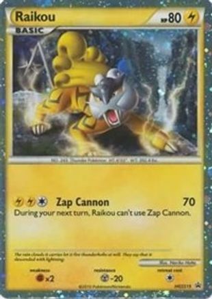 Raikou (HGSS19) Holofoil - Black Star Promos