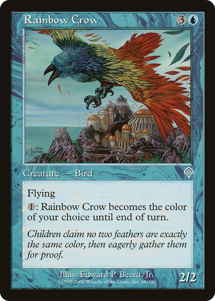 Rainbow Crow (069) Foil - Invasion
