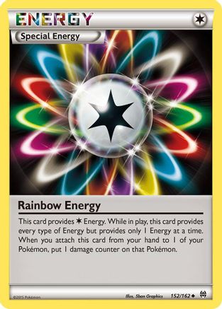 Rainbow Energy (152) Reverse Holofoil - BREAKthrough