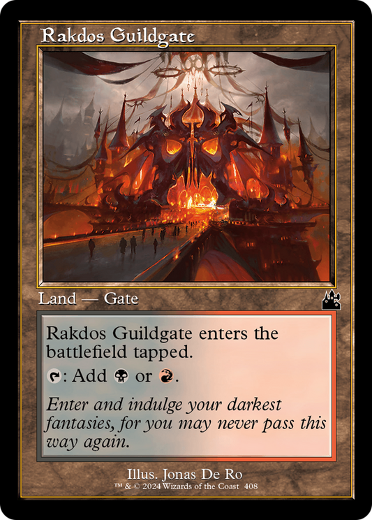 Rakdos Guildgate (Retro) (408) Foil - Ravnica Remastered