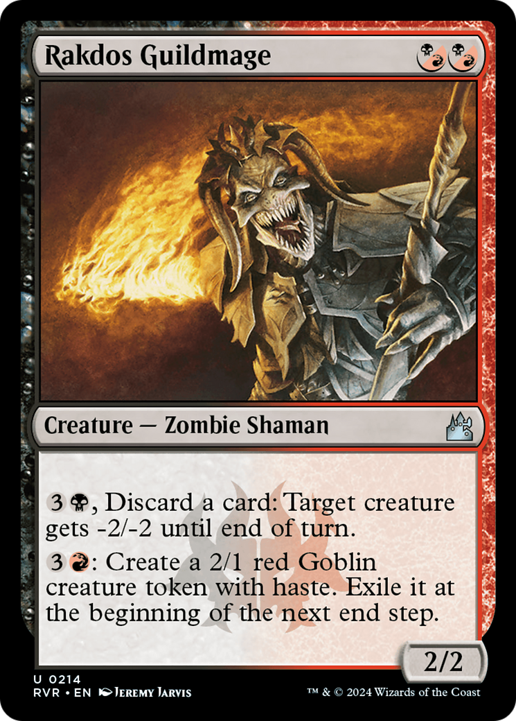 Rakdos Guildmage (214) - Ravnica Remastered