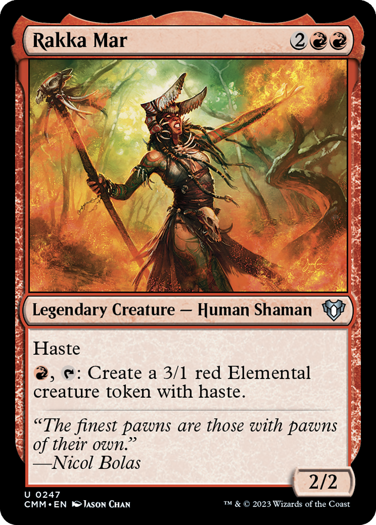 Rakka Mar (247) Foil - Commander Masters