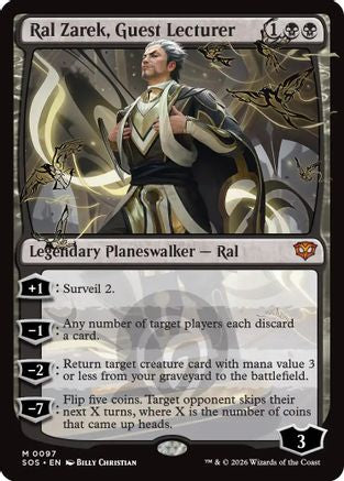 Ral Zarek, Guest Lecturer (097) - Secrets of Strixhaven