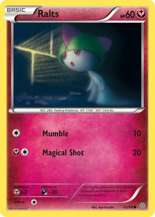 Ralts (52) Reverse Holofoil - Ancient Origins