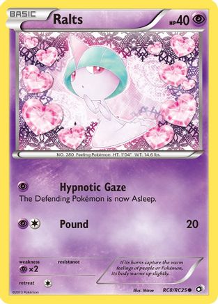 Ralts (RC8) (Radiant Collection) Holofoil - Legendary Treasures