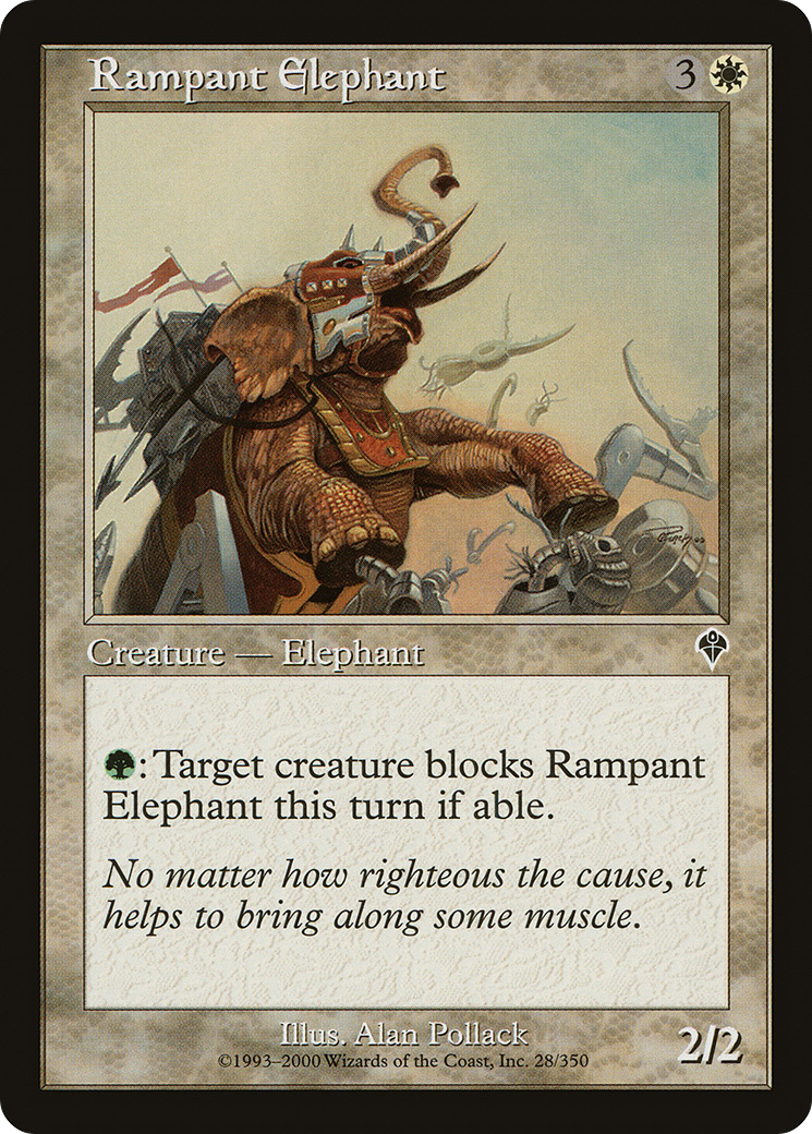 Rampant Elephant (028) - Invasion