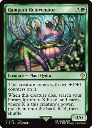 Rampant Rejuvenator (314) Surge Foil - Commander: FINAL FANTASY