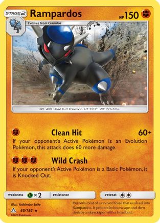 Rampardos (65) Holofoil - Ultra Prism