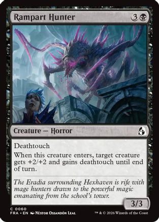 Rampart Hunter (060) Foil - Reality Fracture