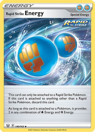 Rapid Strike Energy (140) - Battle Styles