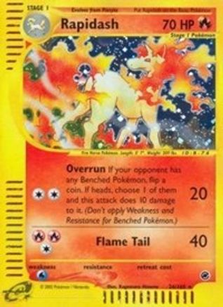 Rapidash (26) Holofoil - Expedition
