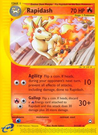 Rapidash (31) - Aquapolis