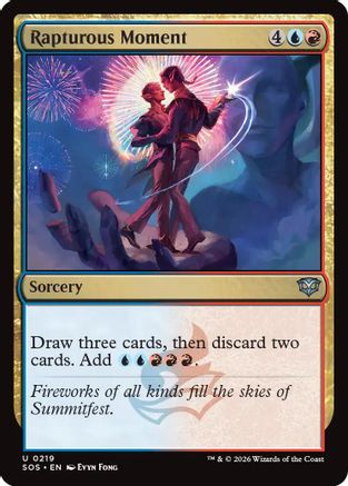 Rapturous Moment (219) Foil - Secrets of Strixhaven