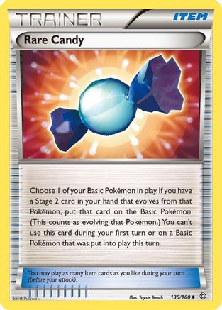 Rare Candy (135) Reverse Holofoil - Primal Clash