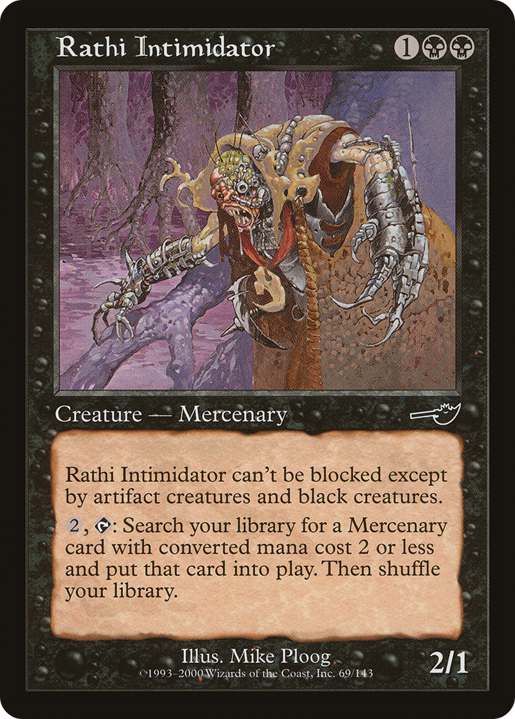 Rathi Intimidator (069) Foil - Nemesis