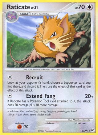 Raticate (29) - Arceus
